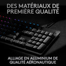 Logitech Gaming G512 - Clavier - backlit - USB - AZERTY