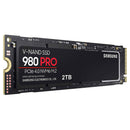 SAMSUNG Disque dur SSD interne 2 TB 980 PRO PCle 4.0 NVMe M.2 MZ-V8P2T0BW